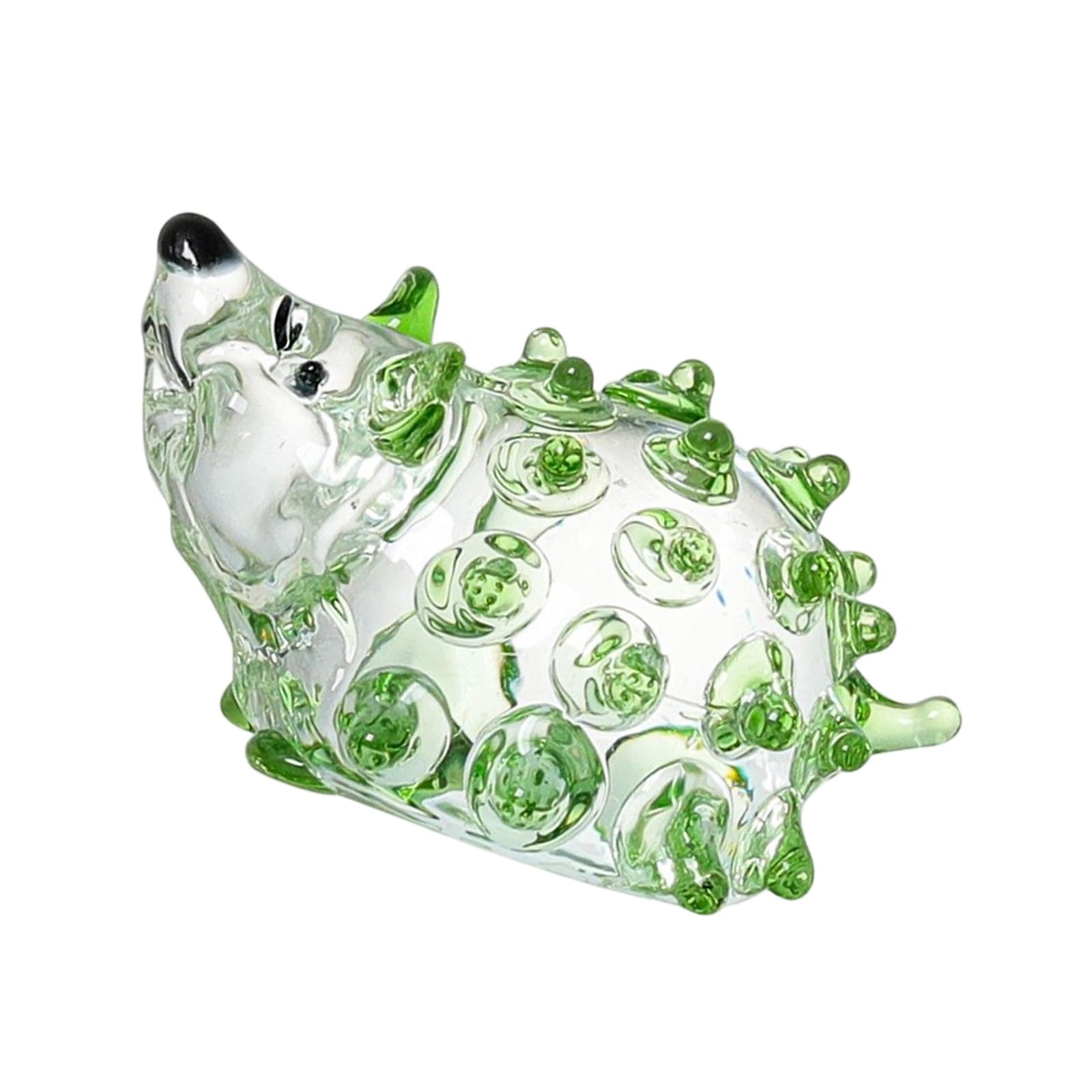 Miniature Glass Hedgehogs Animal Figurine Gifts for Women Valentine for Crystal Animal Decoration Crystal Sculpture
