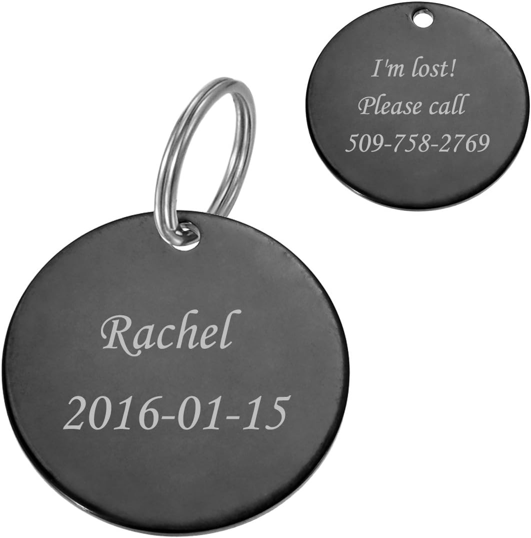 Stainless Steel Pet ID Tags Dog Tags Personalized