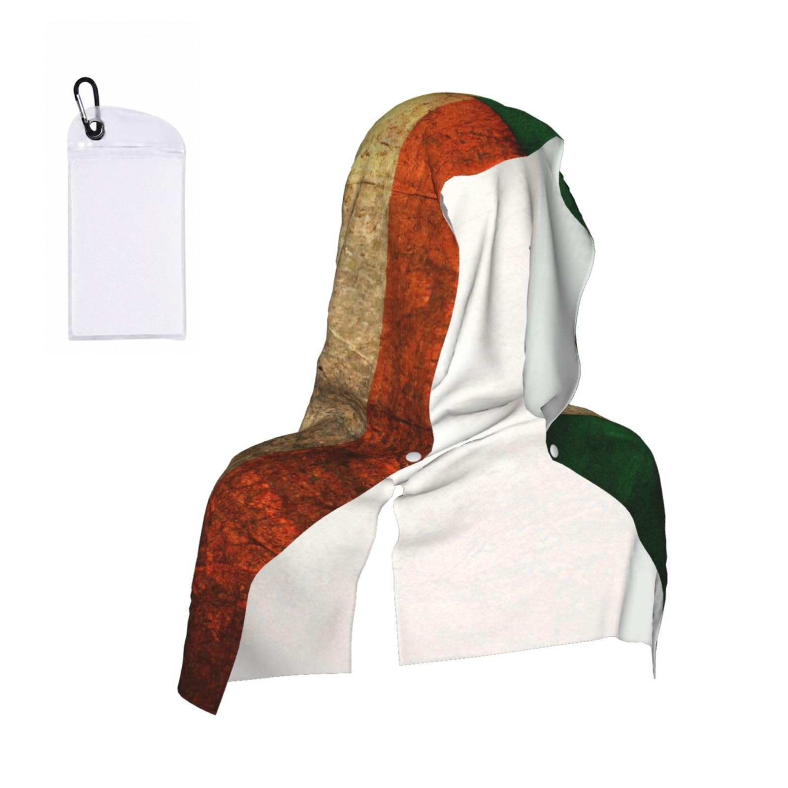 ZYJHYY Irish Flag Print Unisex Swimming Towel Practical Camping Towel Skin-Friendly Cooling Towel For Workout Training