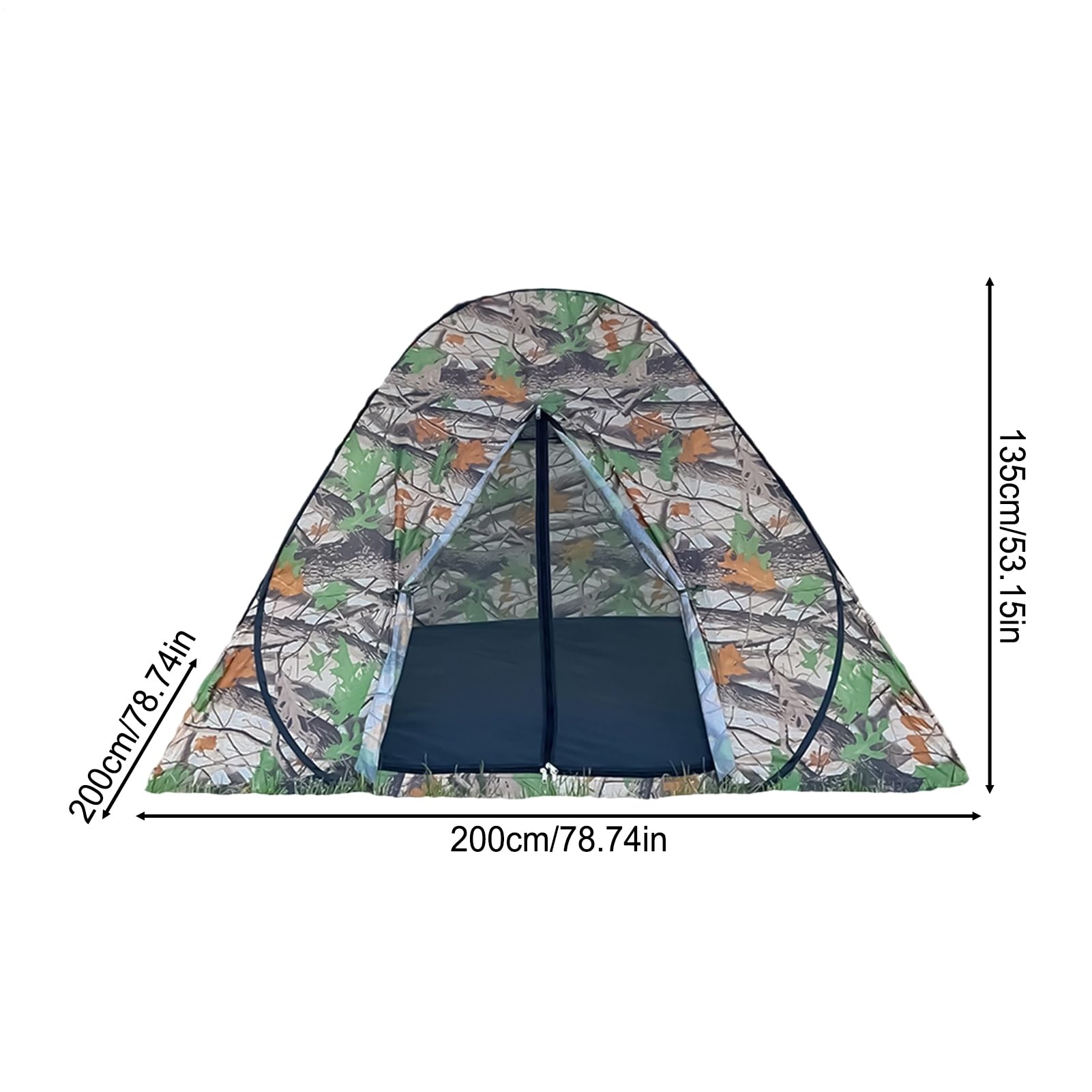 W pełni automatyczne składane namioty kempingowe anty-UV | Kamuflaż namiot trekkingowy na wędkowanie, wędrówki, plażę, outdoor, piknik, trekking
