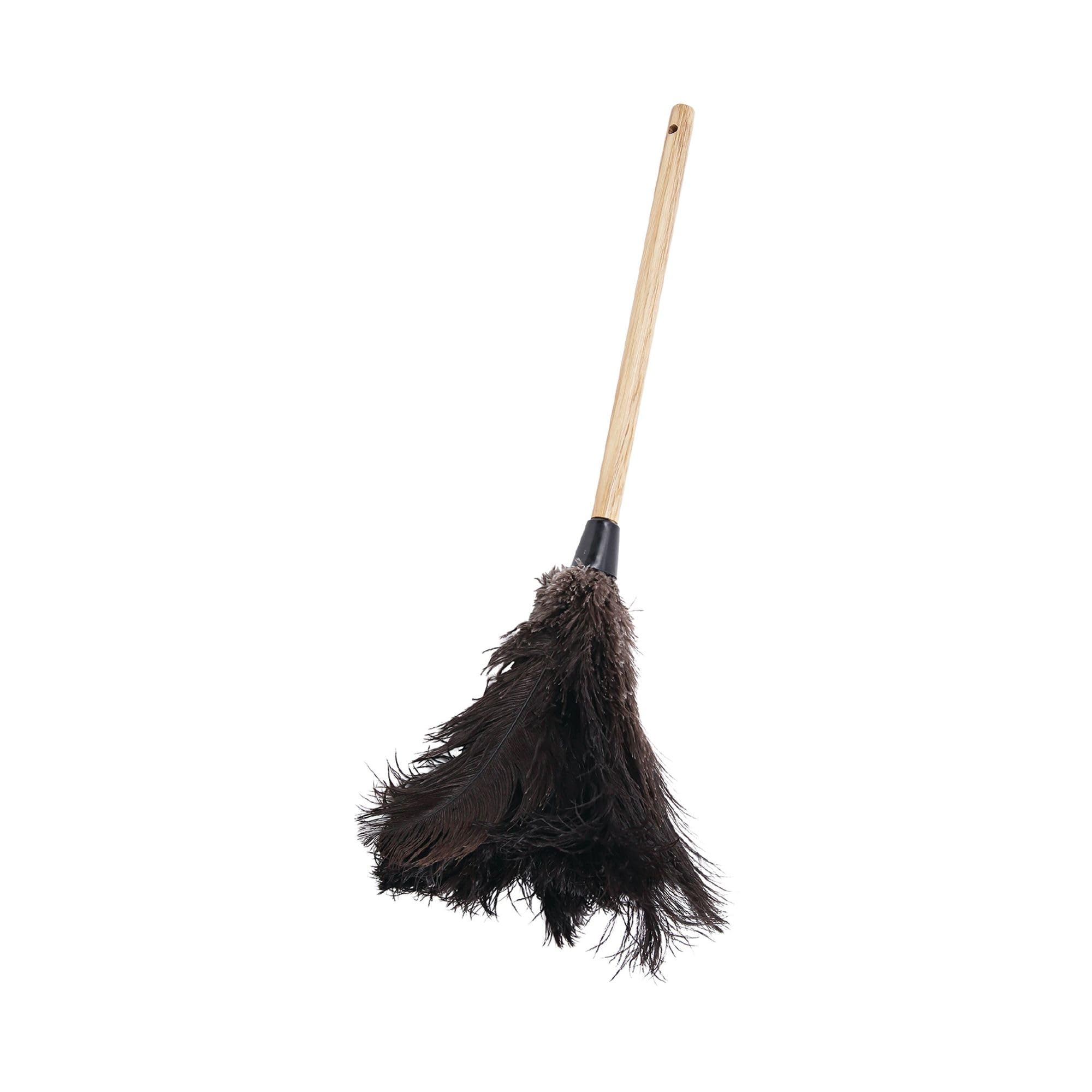Boardwalk BWK20BK 10 in. Handle Professional Ostrich Feather Duster