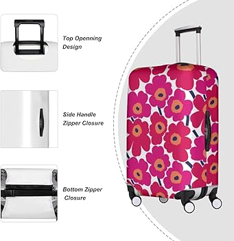 Amazon.co.jp: スーツケースカバー マリメッコ 花柄 ラゲッジカバー