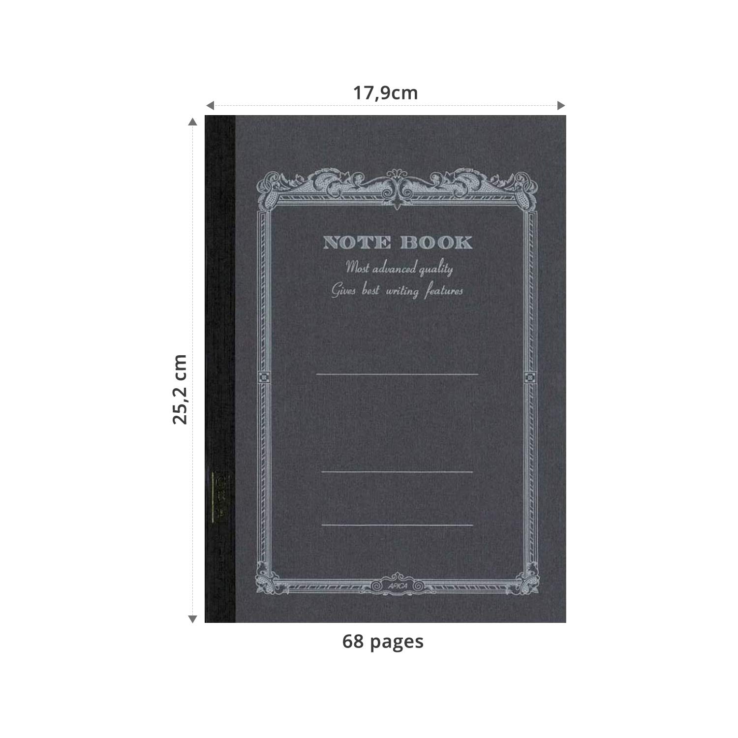 Amazon.com : Apica C.D. Notebook Ruled B5 : Writing Paper : Office