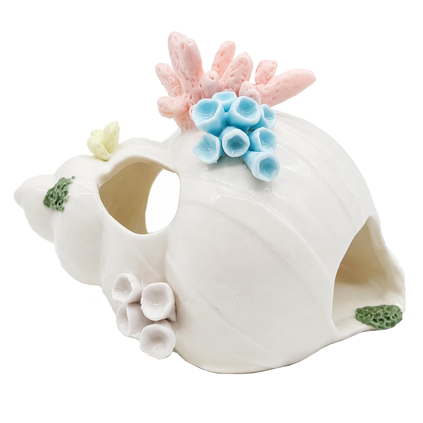 Starryfill White Ceramic Conch