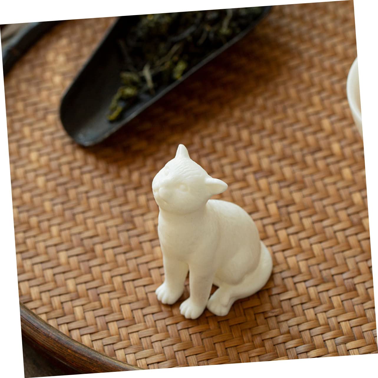 Ciieeo 3 Pezzi Di Ornamenti Mini Decorazioni Per La Casa Ornamento Del Desktop Giocattolo Da Scrivania Mini Figurine Ornamento Del Gatto Mini Giocattoli Ornamento Del Gatto Decorazioni