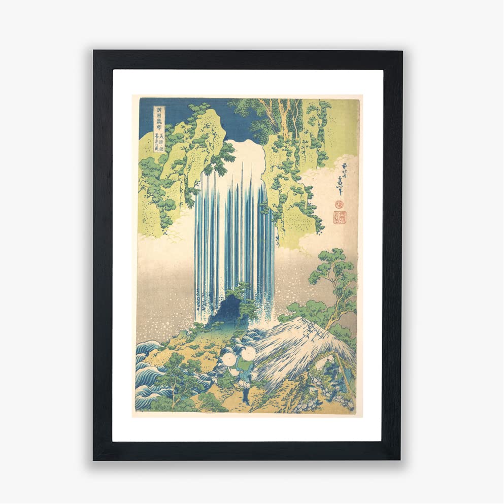 Chute d'eau Yoro Hokusai poster giclée : impression murale géante et affiche encadrée taille XL