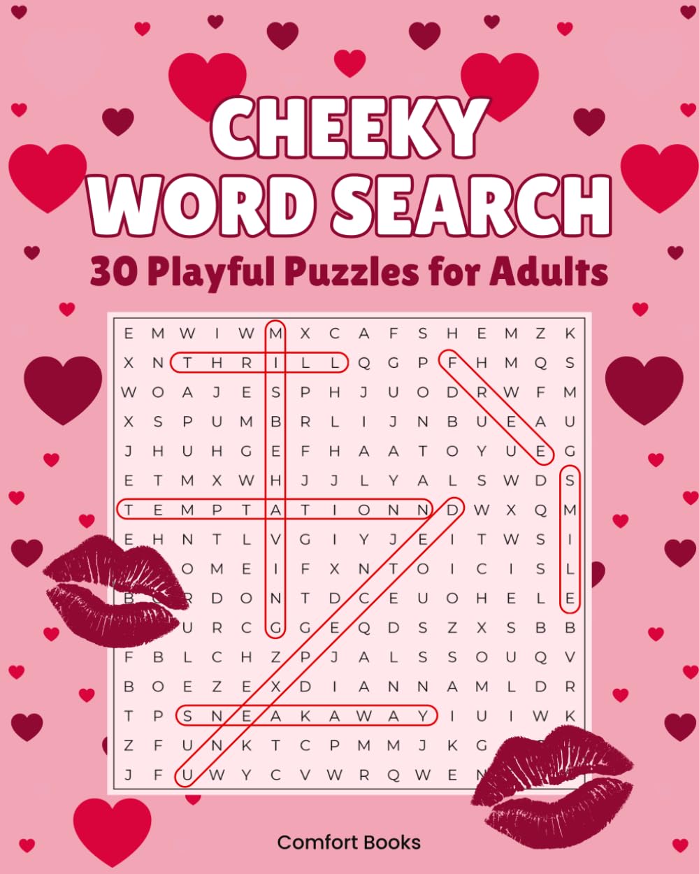 Cheeky Word Search: 30 Playful Puzzles for Adults: A Fun and Lighthearted Large Print Word Search Book for Relaxation, Smiles, and Cozy Moments
