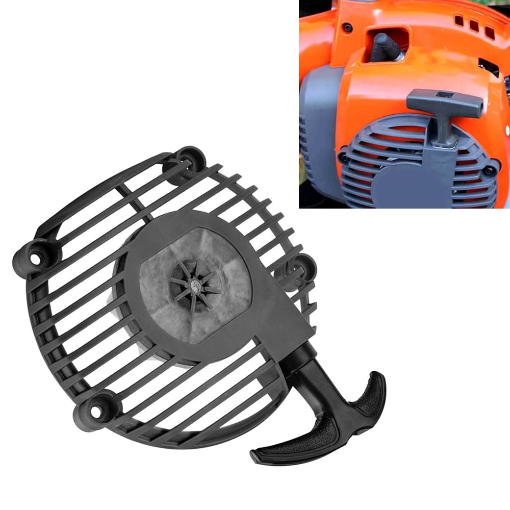 Avviamento a spirale per soffiatore a foglia, 545111701 545111801 pull starter alloggiamento di ricambio adatto per Husqvarna 125BX 125BV HVA125BVX HVA125BX HVA125B-LOWES 35874122 HVA125B