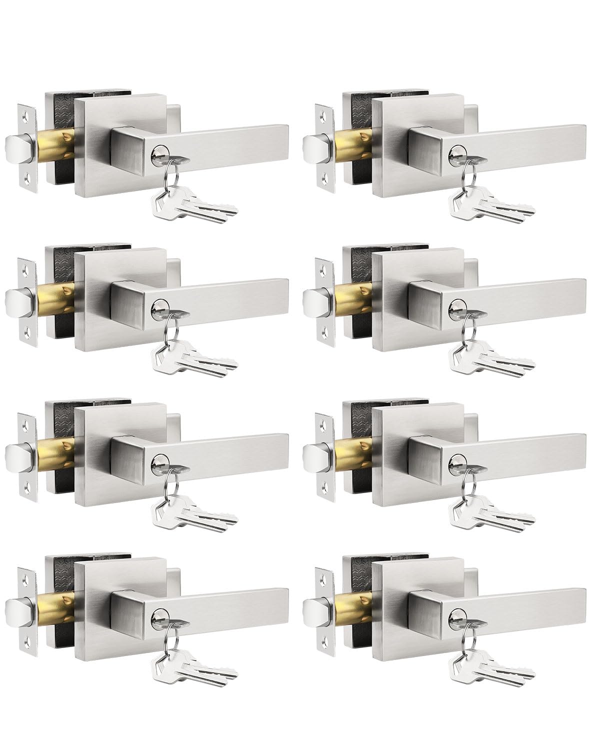 Gold Door Knobs - Privacy & Security -32