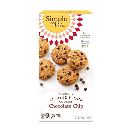 Simpli Mills Chocolate Chip Crunchy Cookies, 5.5 oz.