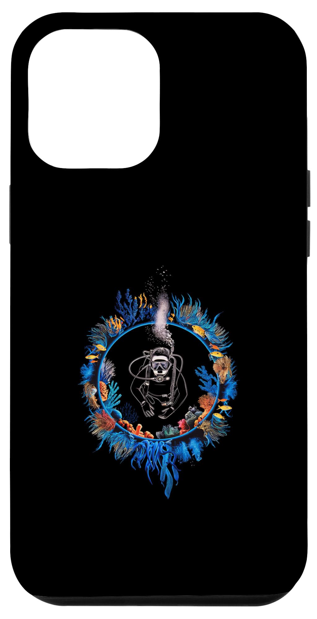 iPhone 14 Plus Idea Diver Snorkeling Discovery Seabed Case