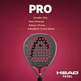 HEAD Coello Pro 2026 Testschläger Raquette de Padel 369g Unisex Gris - 2