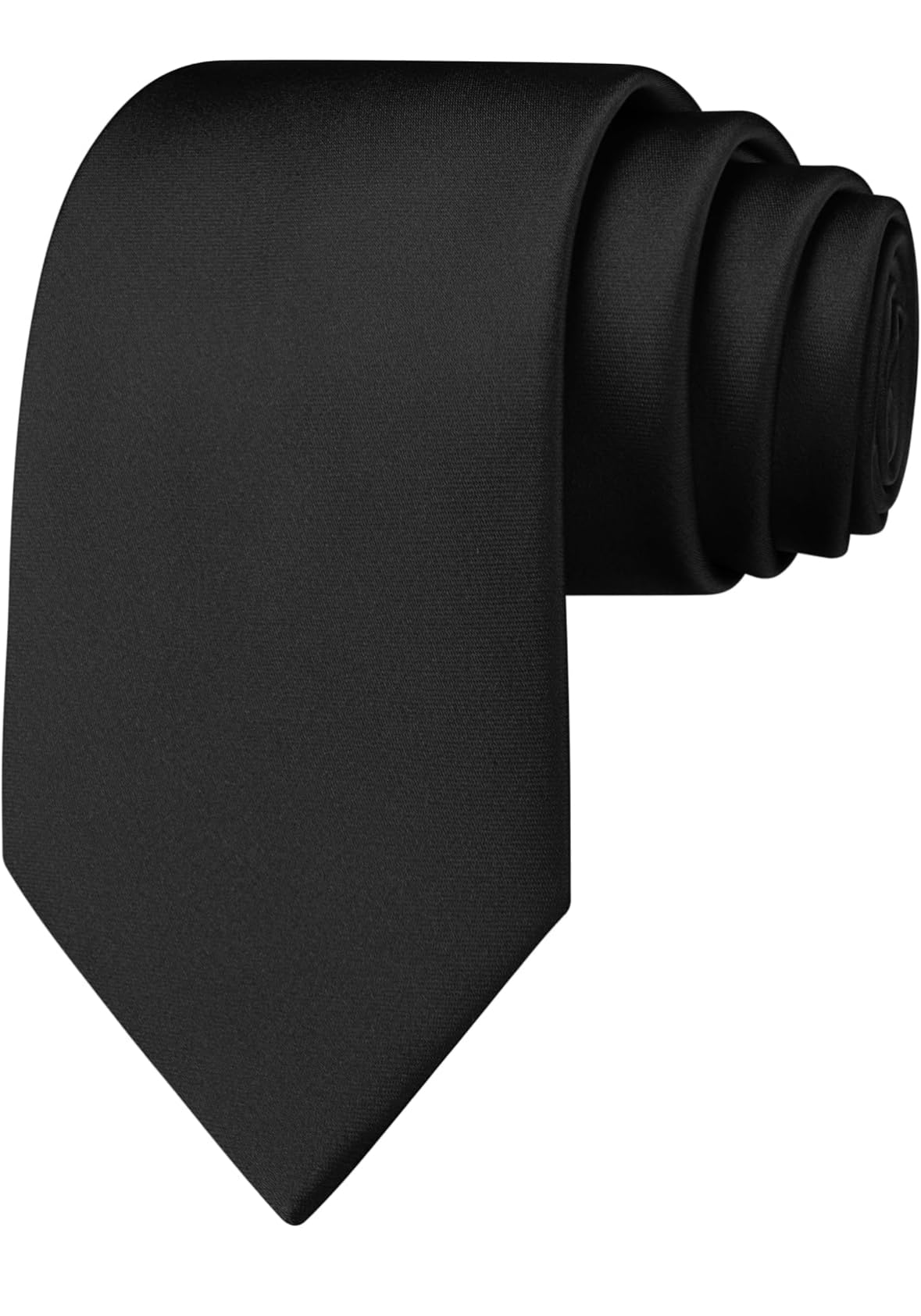 random stripe Black Tie For Men With Gifted Box Business and Wedding + Gift Box-picture-37