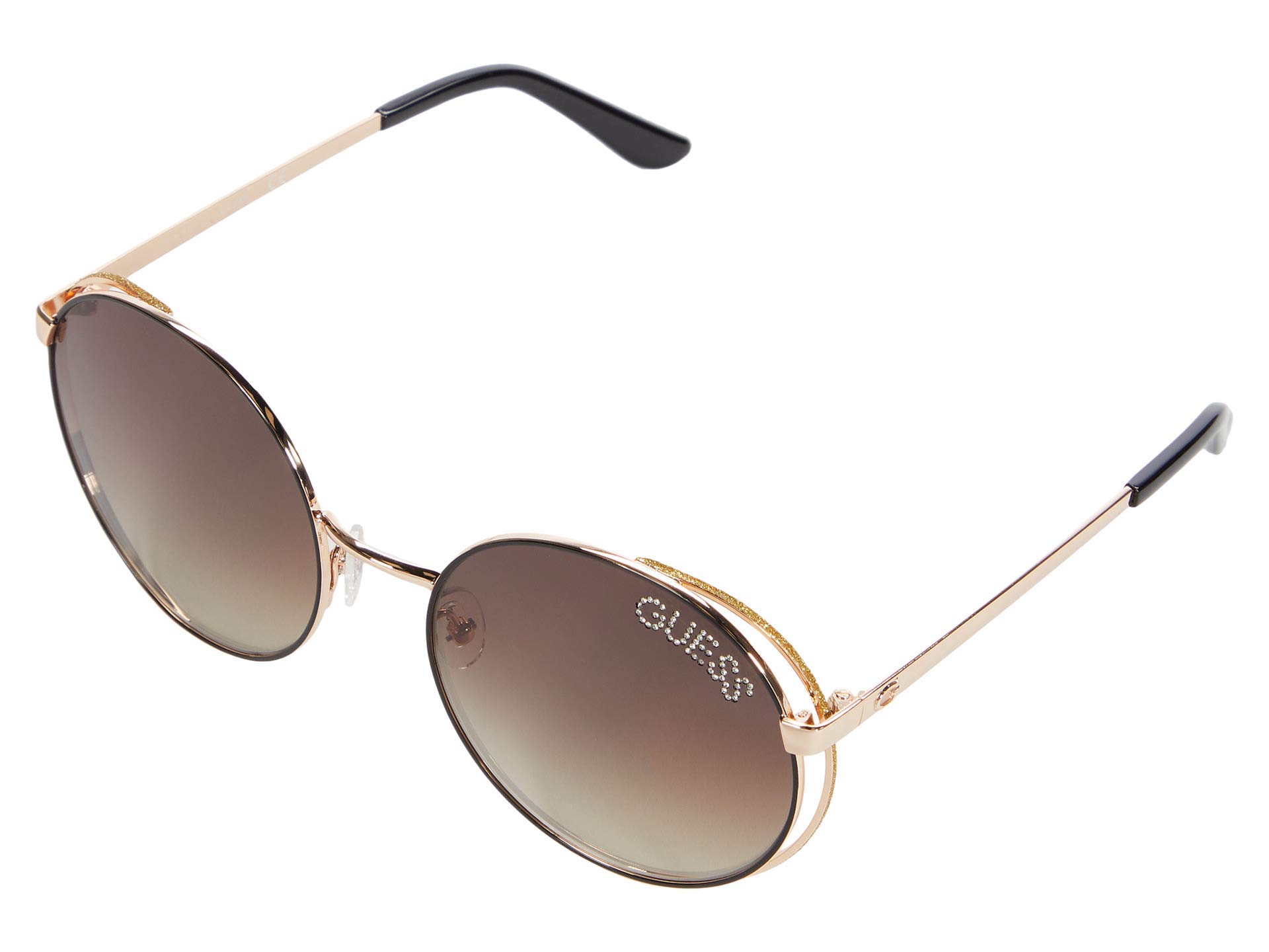 GUESS GU7697S-05G-60  Sunglasses Size 60mm 140mm 20 blackgold Guess Sunglasses GU-7645-S 01B main image 3