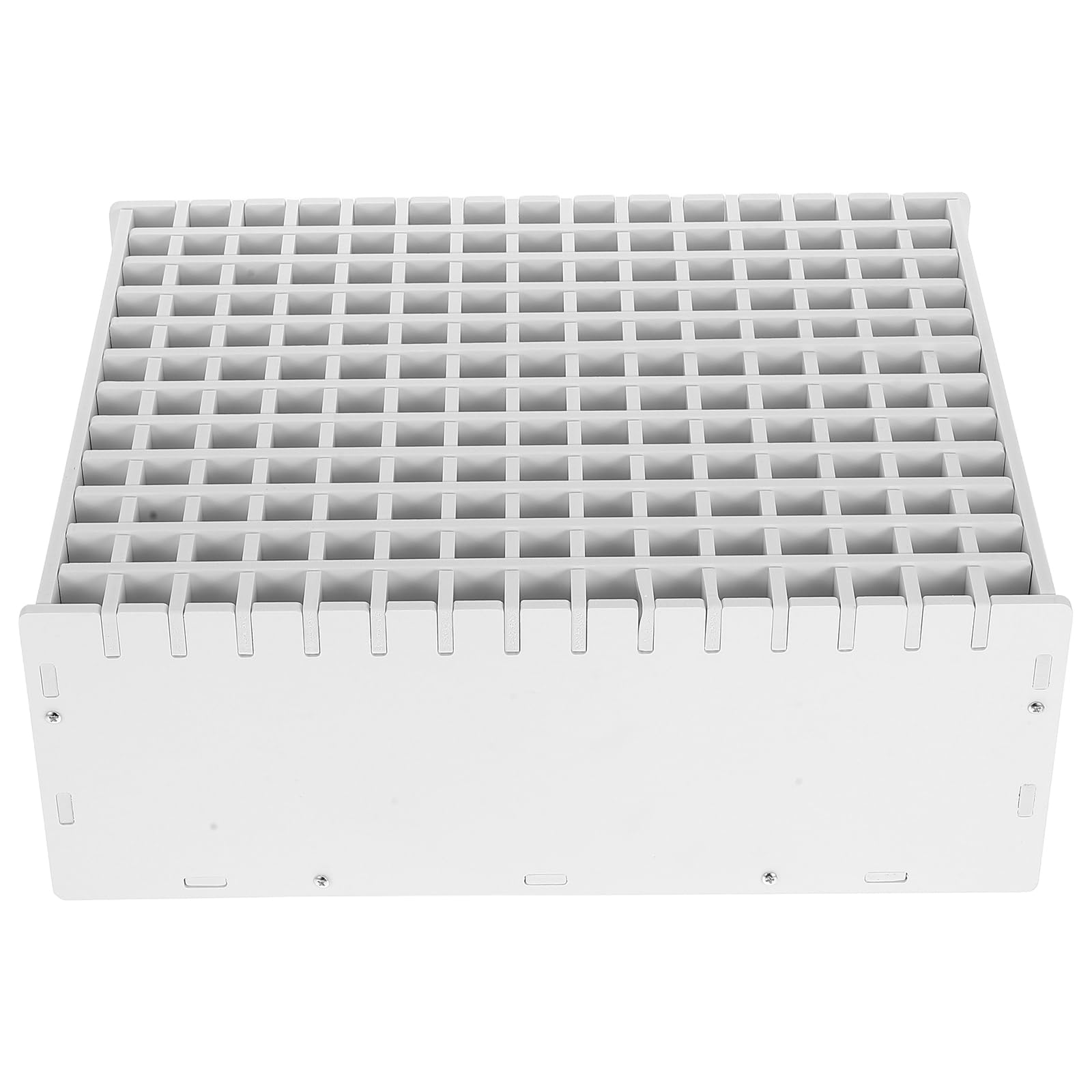 Organizzatore Portapenne Multifunzione da Scrivania, 180 Scomparti, in Pp Bianco, Facile da Pulire, per Aula e Studio