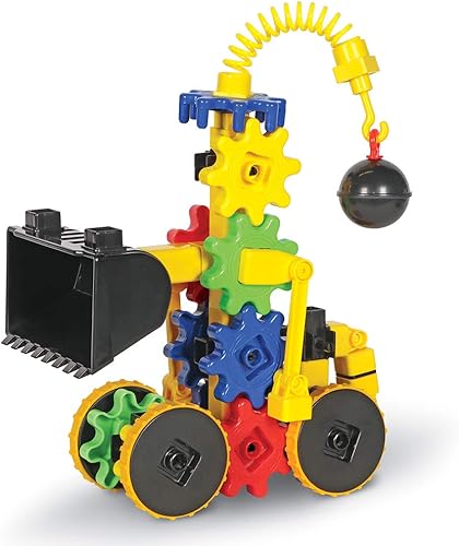 Miniatura 4 de Learning Resources Engranajes! Gears! WreckerGears, actividades STEM, habilidades motoras finas, kit de explorador para niños pequeños, ciencia y