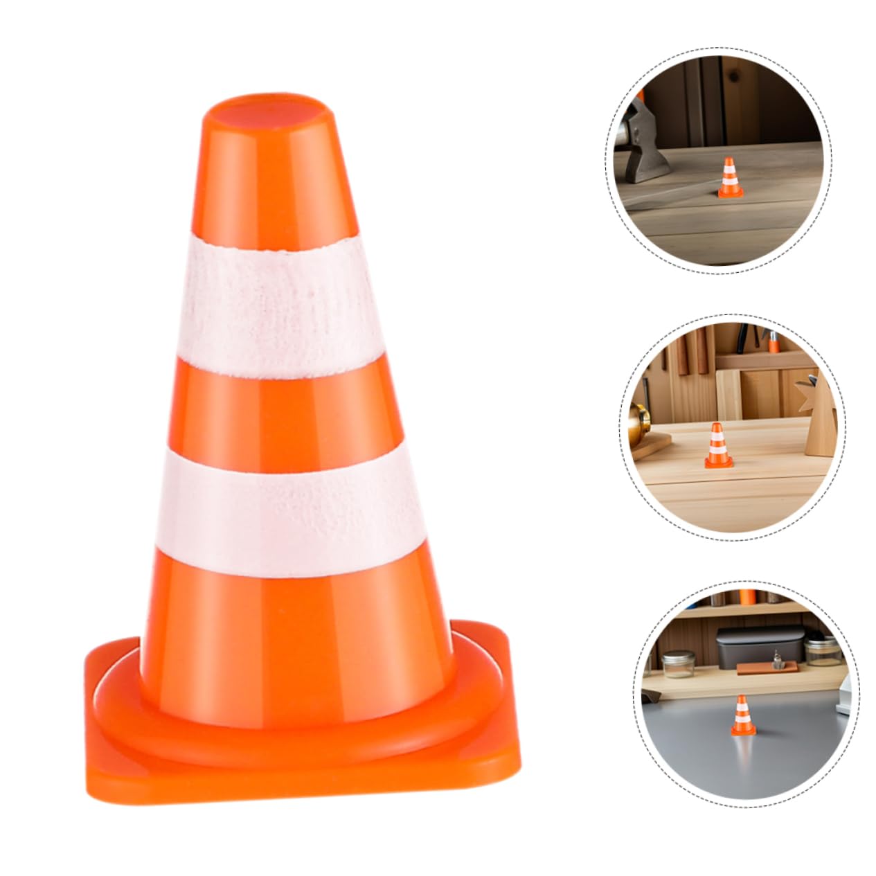 Toyvian Mini Cônes de Signalisation et Jeu Interactif Orange en Plastique Lot de 100 Jouet Éducatif pour Apprentissage Cognitif pour Garçon et Filles en Intérieur et Extérieur
