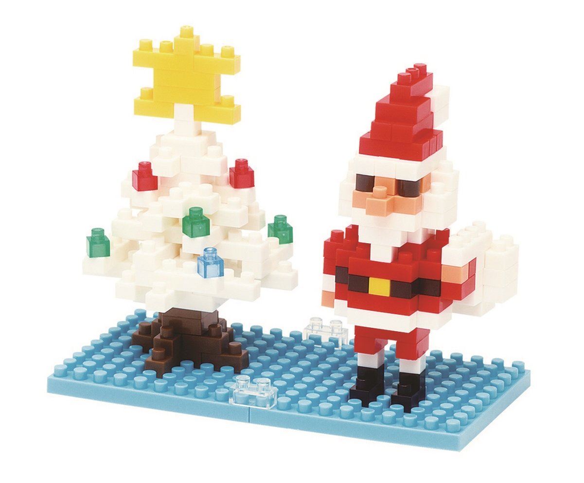 Amazon.co.jp: nanoblock ナノブロック サンタクロース&クリスマス