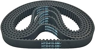 Myouzhen-Synchronous Belt 1PC HTD 400-5M HTD 405-5M HTD 410-5M HTD 415-5M Rubber Timing Belt Black, Good wear Resistance (Length : HTD410-5M, Width : 18mm)