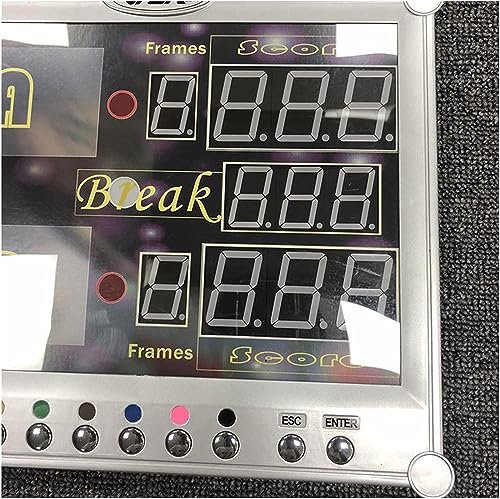 Marcador digital multisport para interior con control remoto inalámbrico miniatura 3