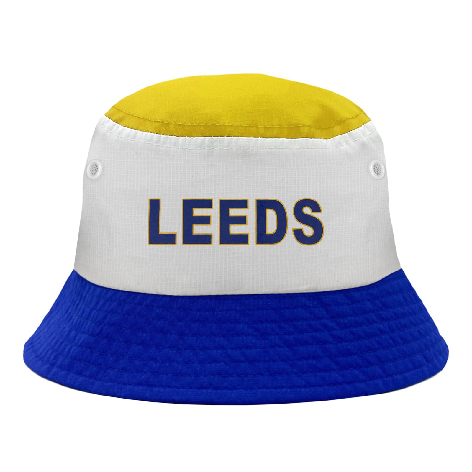 fan originals Leeds Bucket Hat Tricolour Yellow White Royal S/M