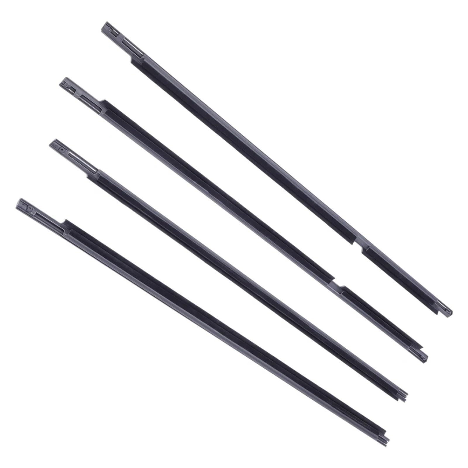 Car Window Seal Strip Compatible with Toyota for Land for Cruiser FJ80 FZJ80 HDJ80 1991-1998 4pcs Window Weatherstrips Seal Strip 7573060020 7574060020