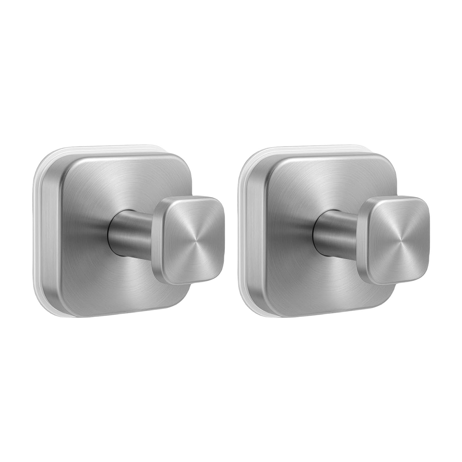 carotoe Strong Adhesive Suction Cup Hook Stainless Steel Bathroom Organizers for Towels Hats Waterproof Wall Mount Storage Kitchen Organizers Hook