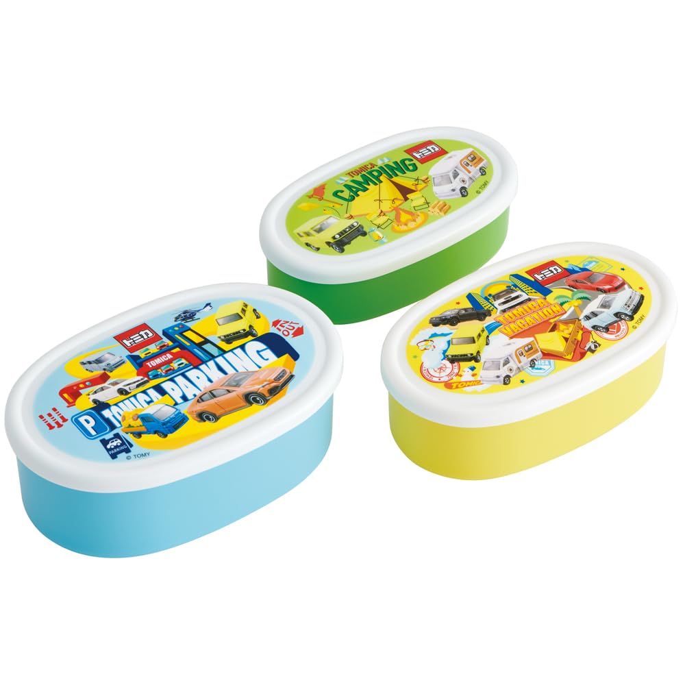 Amazon｜スケーター(Skater) 弁当箱 抗菌 保存容器 ランチボックス 3個