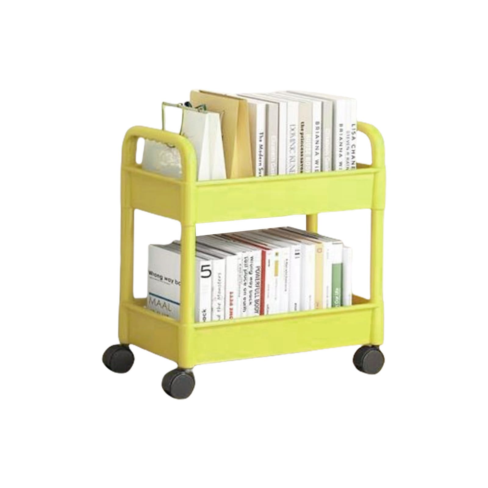 Tsophreniq Rolling Cart with Sturdy Shelves for Kitchen Supplies Bedroom Decoration or Storage Needs Household Use Versatile Use Trolley