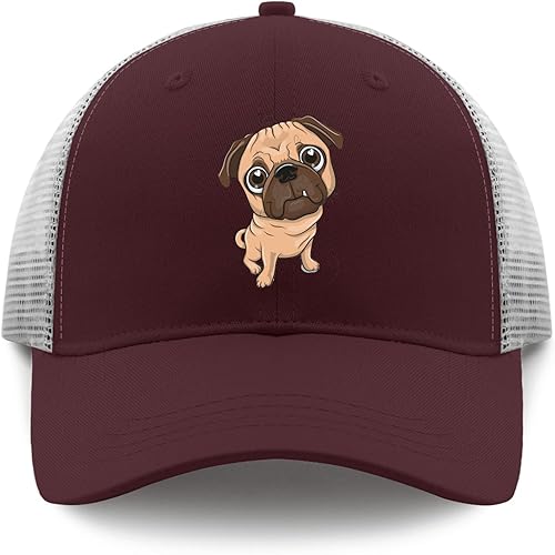 Miniatura 9 de Hat Pug Dog Dad Hats, Funny Hats for Men