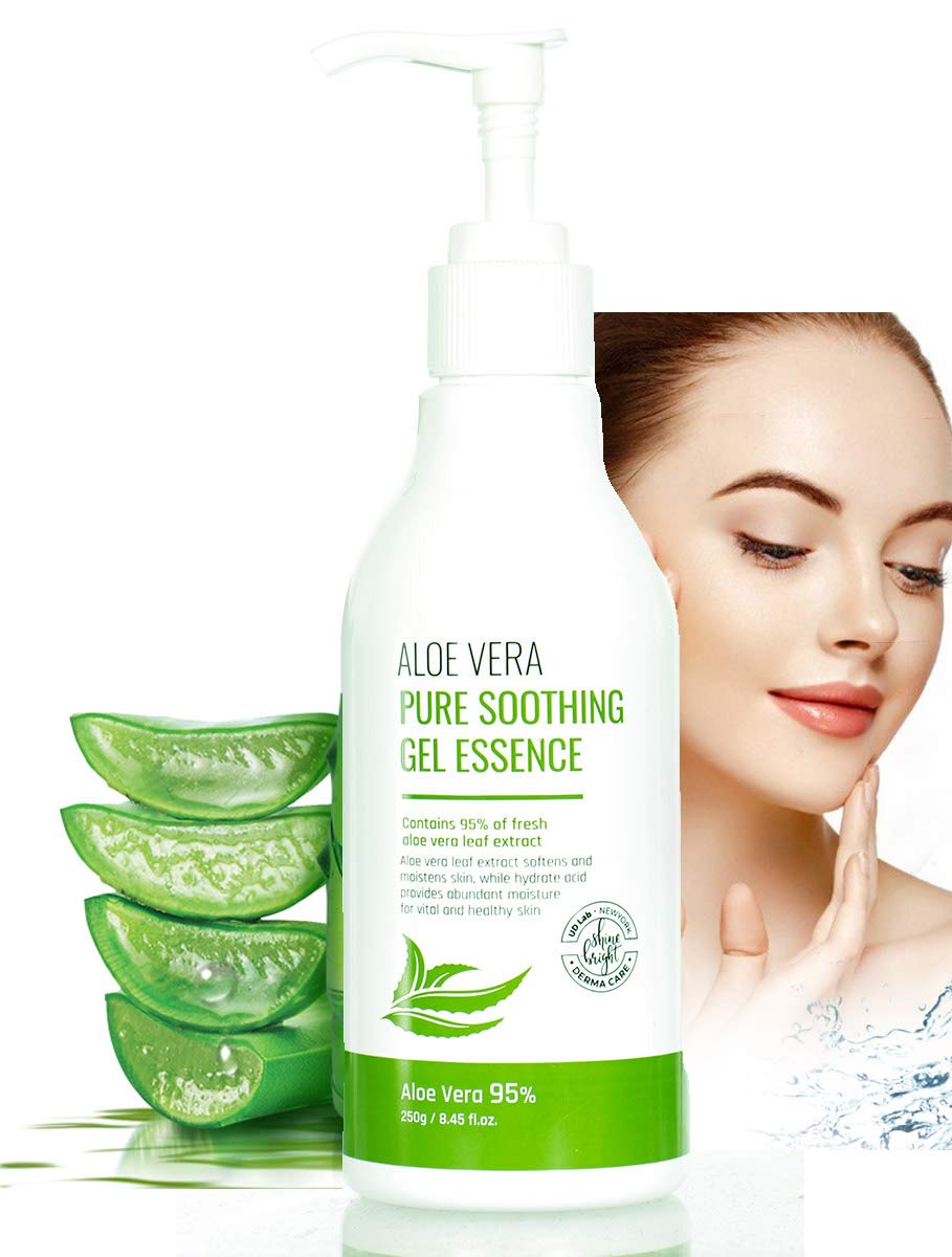 aloe vera leaf face wash