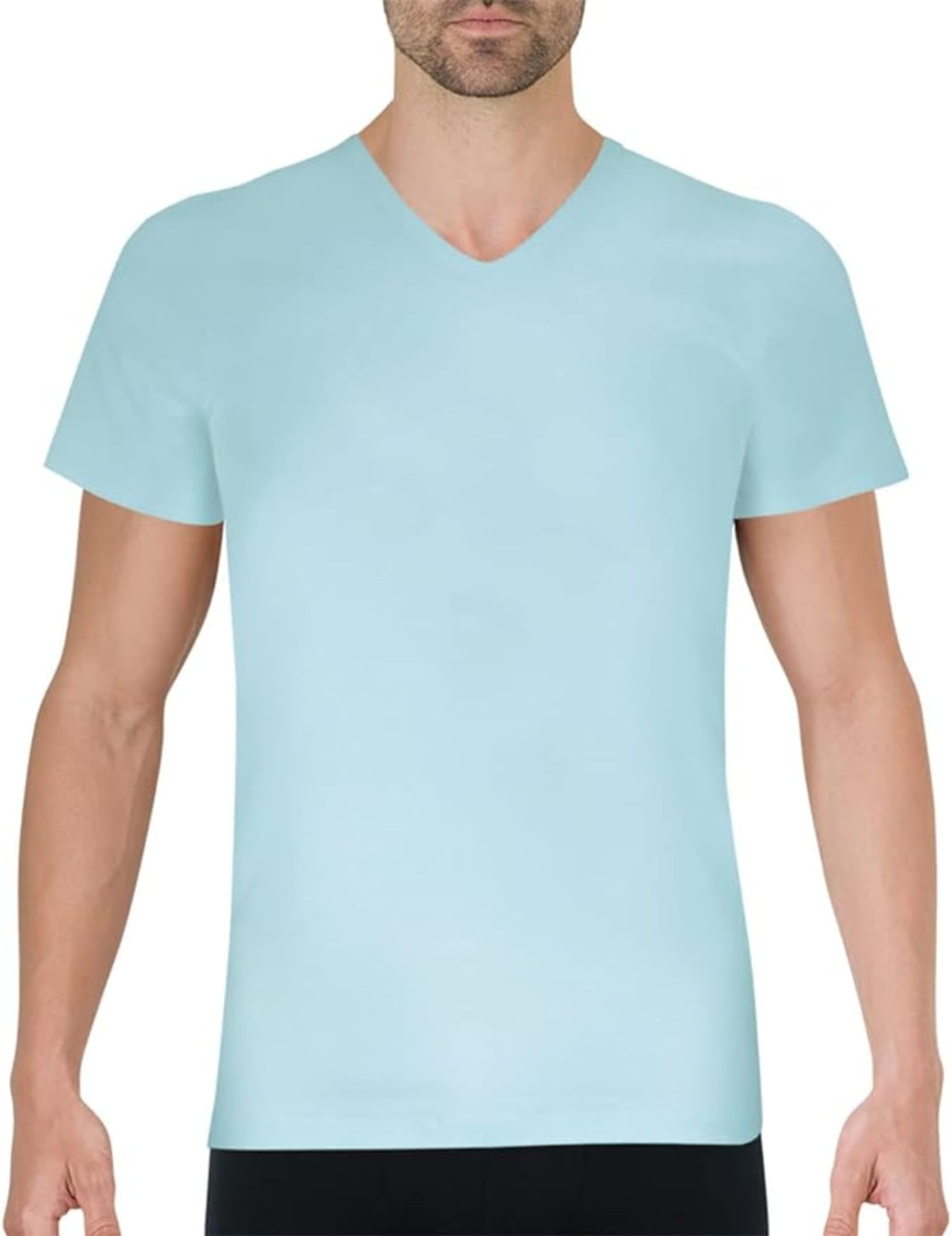 Eminence - Les Classiques V-Neck T-Shirt, Blue, M