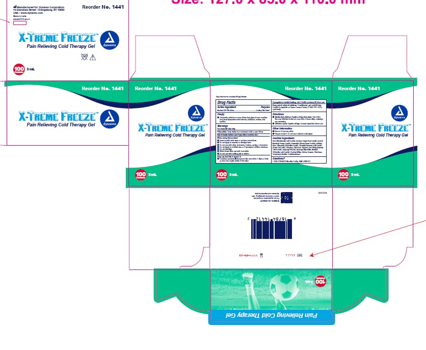 Miniatura 8 de Dynarex X-Treme - Gel de terapia de frío para aliviar el congelamiento, aplicar directamente a la piel, verde, paquete individual de 0.1 fl oz, 2