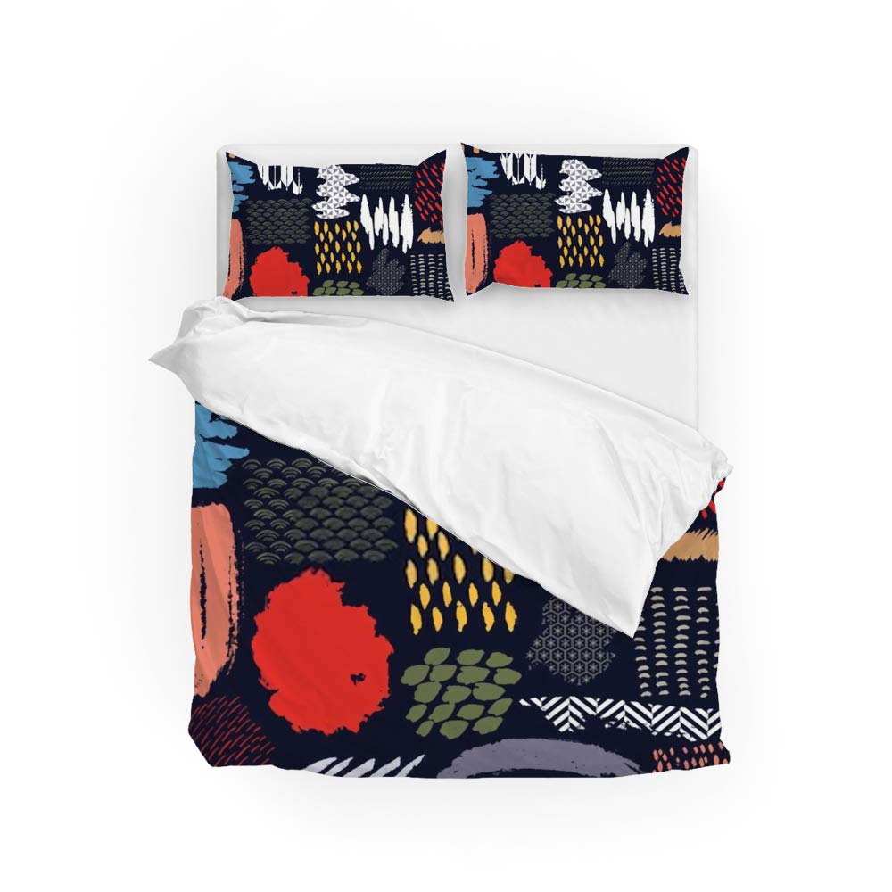 Housse de couette lit jumeau parure de lit idéale pour chambre d'ami