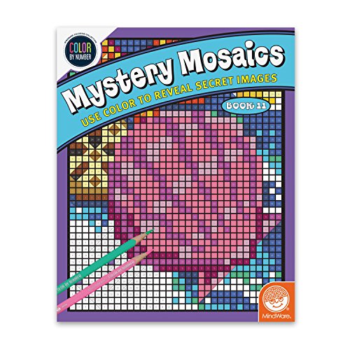 MindWare Color by Number Mystery Mosaics: (Book 11)