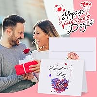 Vista 5 de Eupako Paquete de 50 tarjetas y sobres blancos en blanco de 4.125 x 5.5 - Cartulina plegada y sobres A2 - Autosellado para tarjetas de felicitación