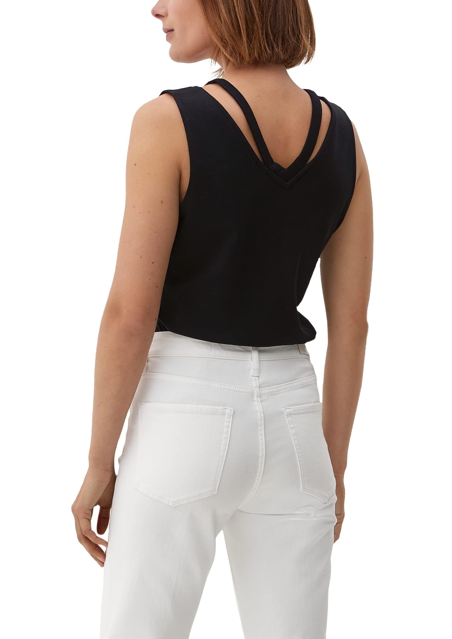 s.Oliver Women's top, Schwarz, 6
