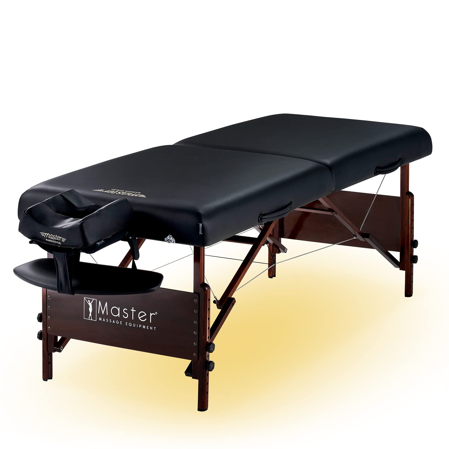 Master Massage Del Ray Table de Massage, Bois, Noir, 80 x 200 cm