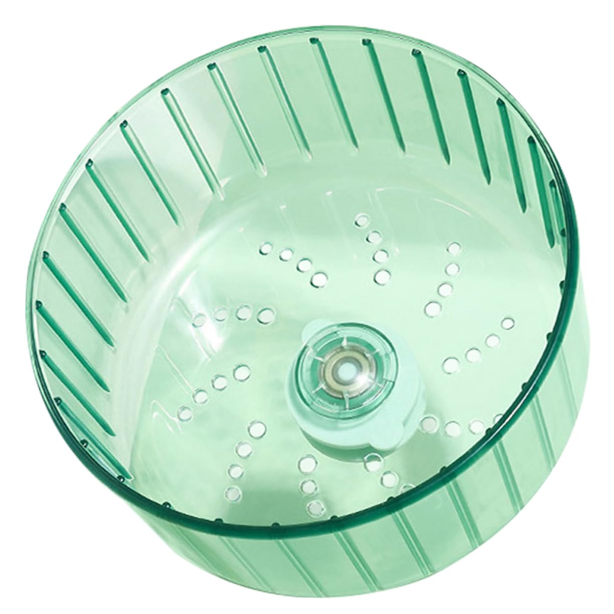 Yardwe Silent Hamster Wheel for Pets Compact Exercise Wheel with Stable Base Design for Hamsters Gerbils and Chinchillas Retro