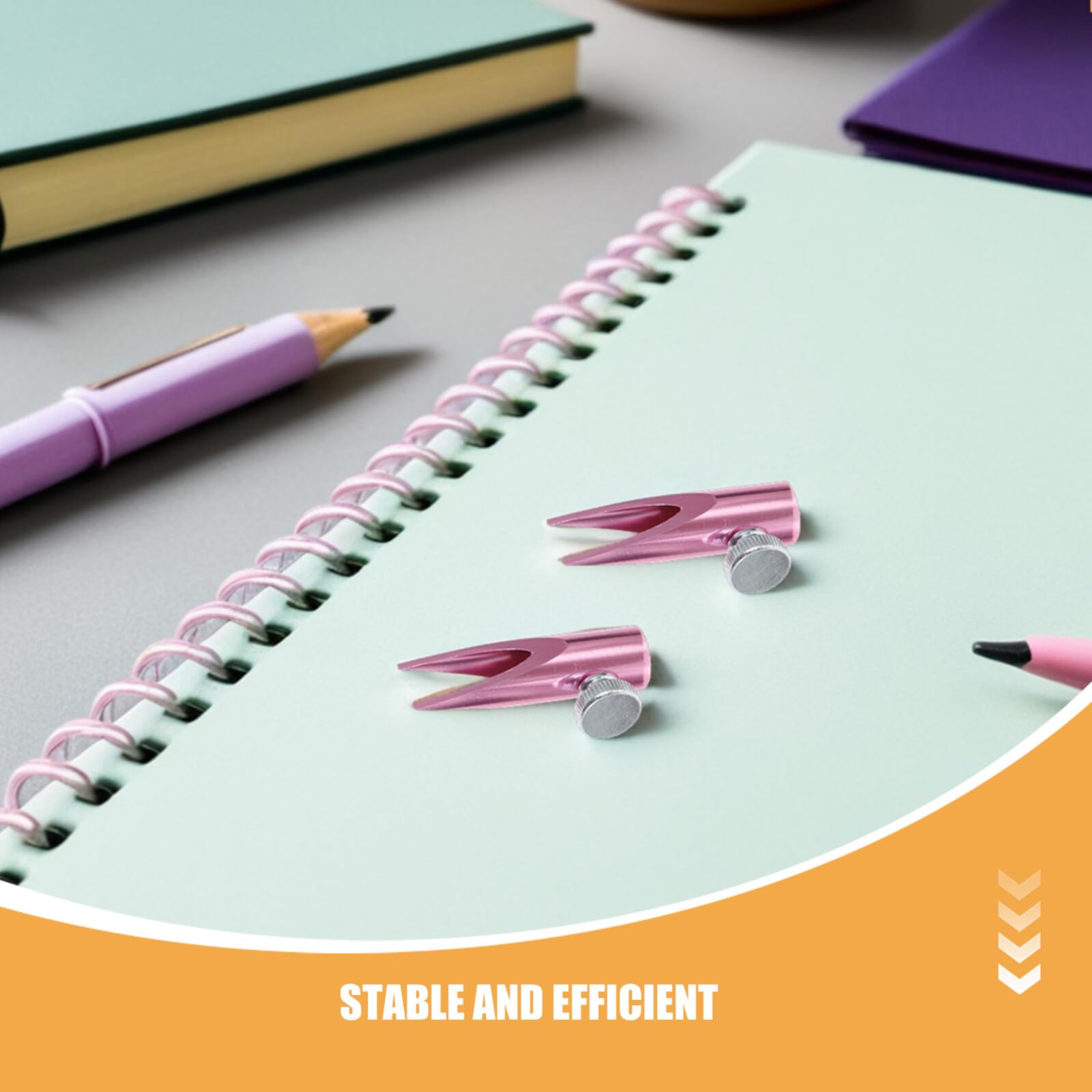 FRCOLOR 12stücke Anspitzer für Augenbrauenstifte und Stifte Tragbarer Make-up-anspitzer aus Aluminiumlegierung Geeignet für Schule Büro Skizzieren im Freien