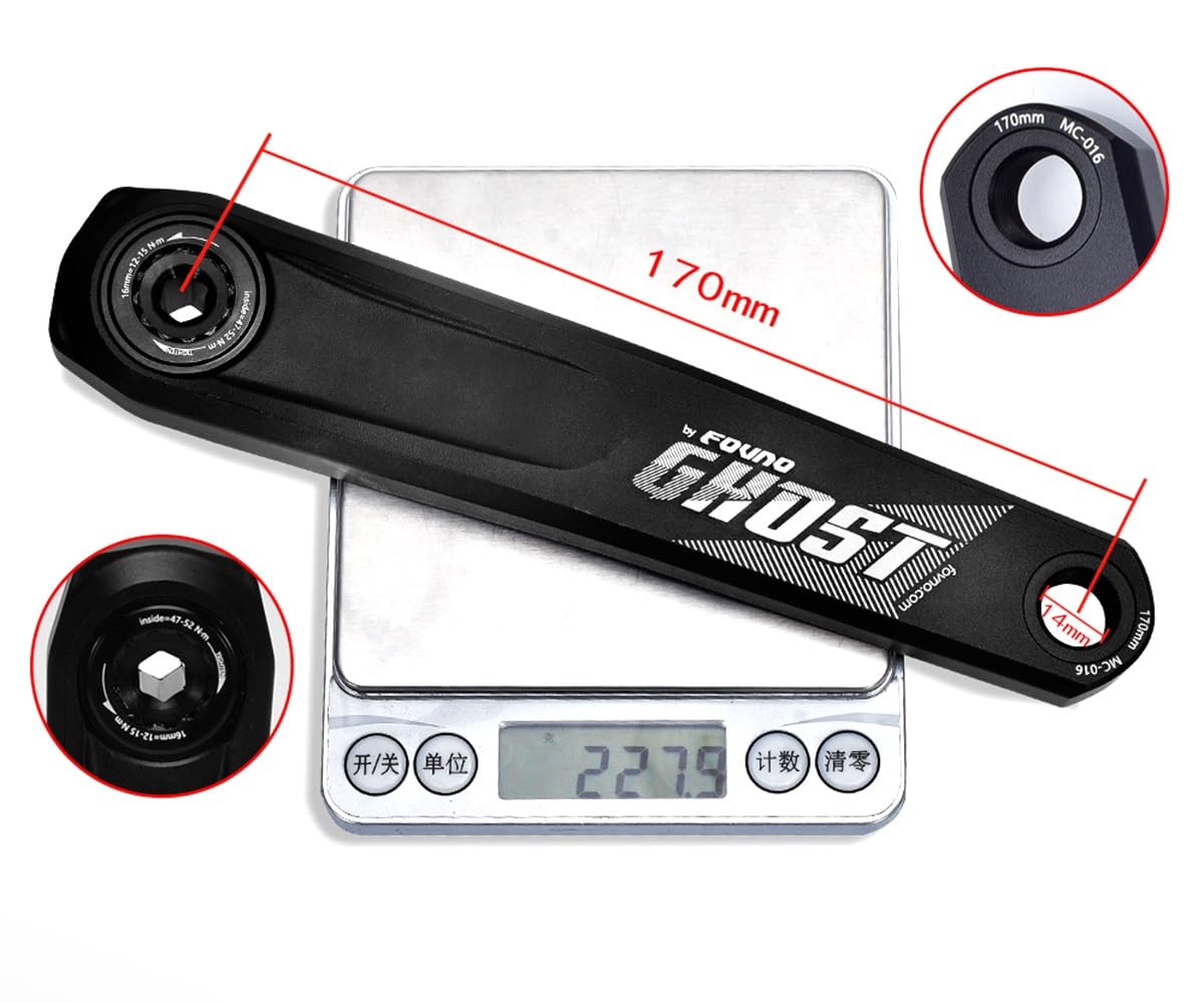 Guarnitura Integrata Cava GXP per Mountain Bike, 170 mm, 175 mm, da 30 a 36 Denti, Corona Singola, in Lega CNC, per 8 e 12 velocità.