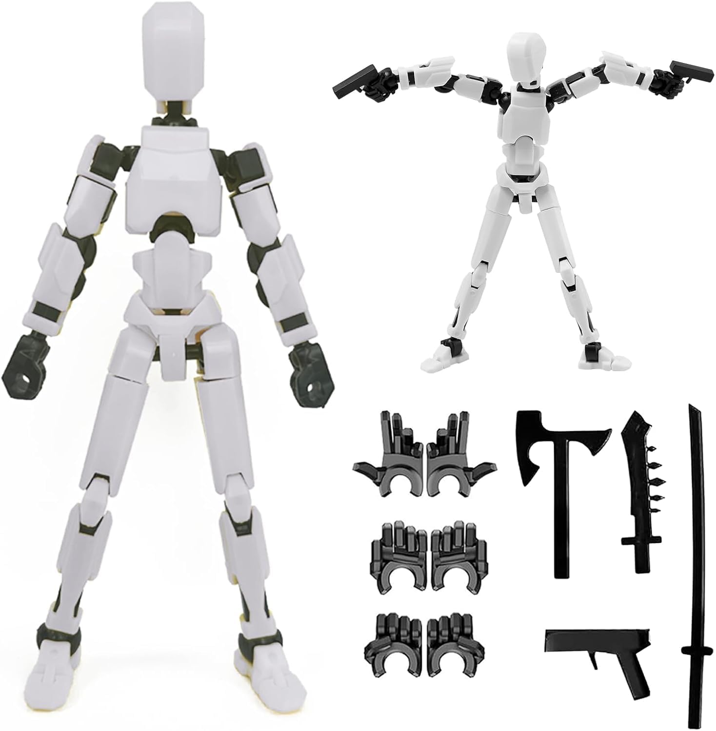 Buy HATCHMATIC Titan Action Figure Set, 3D Printed Toys Robo 13
