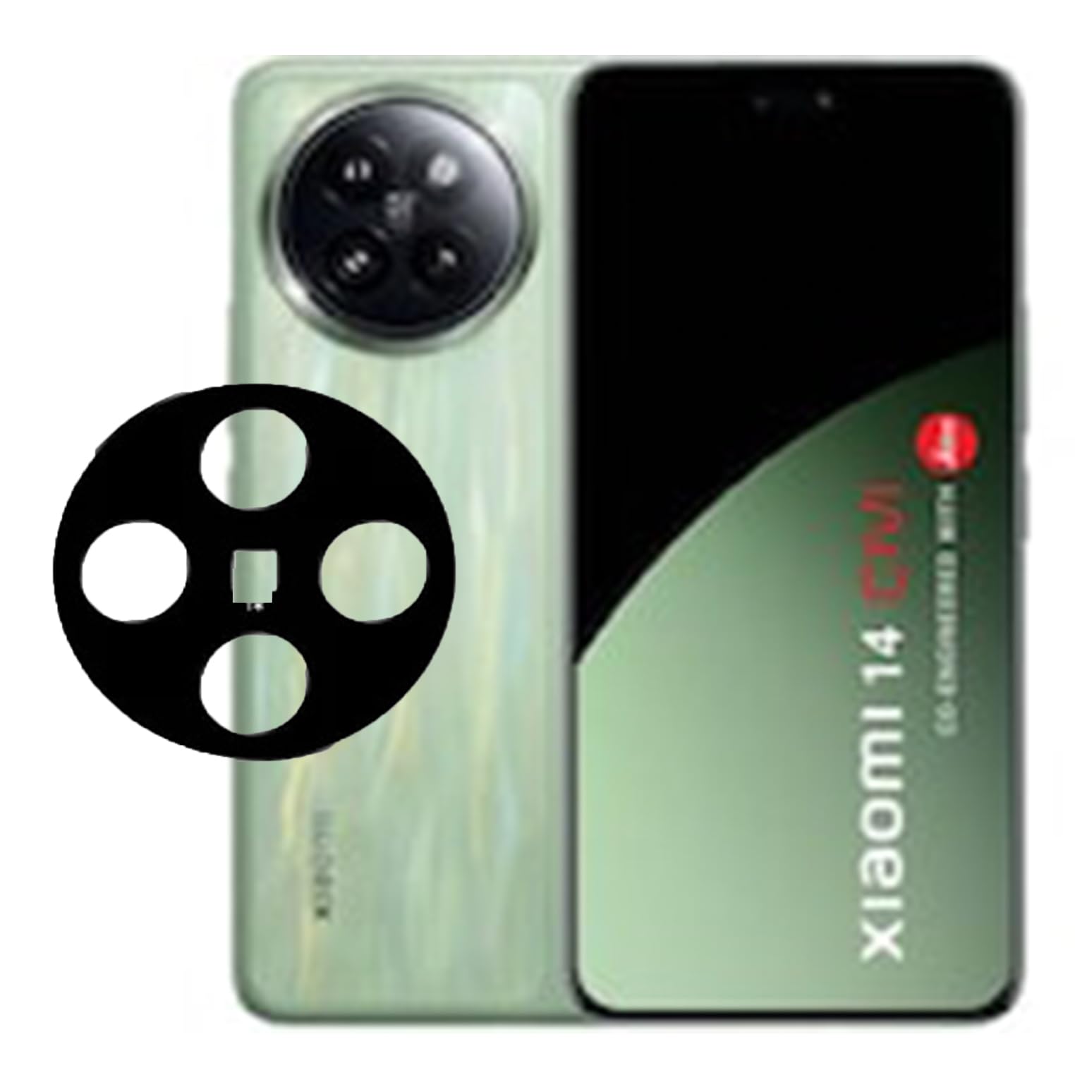 FabeKee Glass Camera Lens Protector For [9H Hardness] [6D Lens Protector ] [Easy Installation] Black (Xiaomi 14 Civi) (B0D8VYRBCQ) Amazon Price History, Amazon Price Tracker