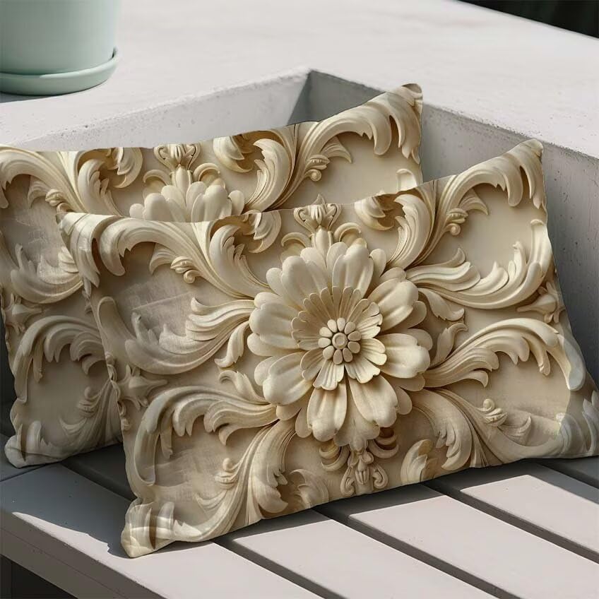 Housse de coussin extérieure impérméable 80x100cm pour un confort durable