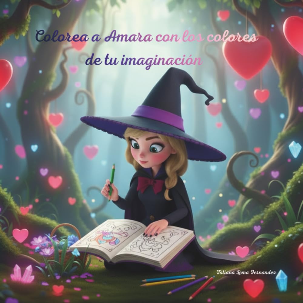 Colorea a Amara con los colores de tu imaginación