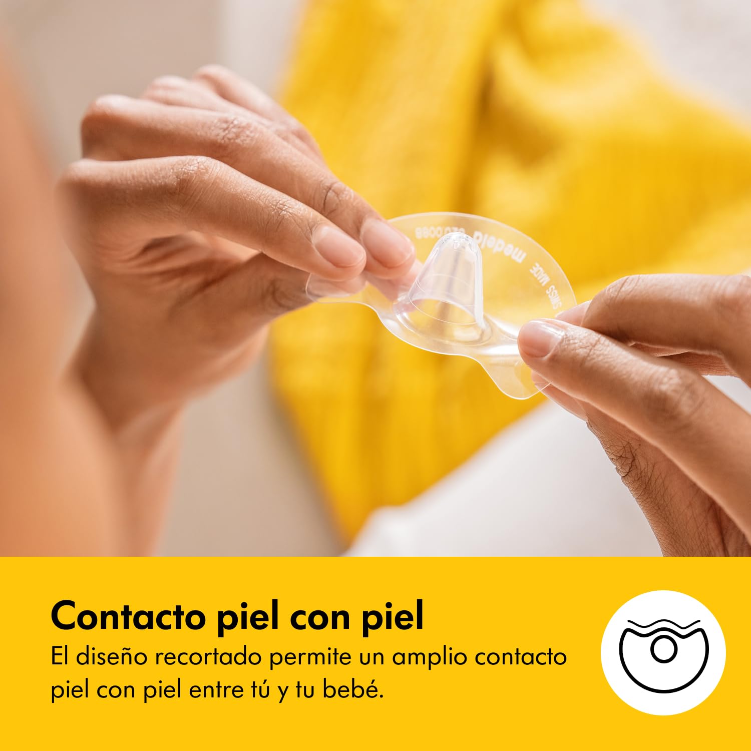 Medela Pezoneras para Lactancia Contact, Protectores Delgados de Silicona y sin BPA, 1 Paquete con Dos Protectores (20 mm) y Estuche — view 8
