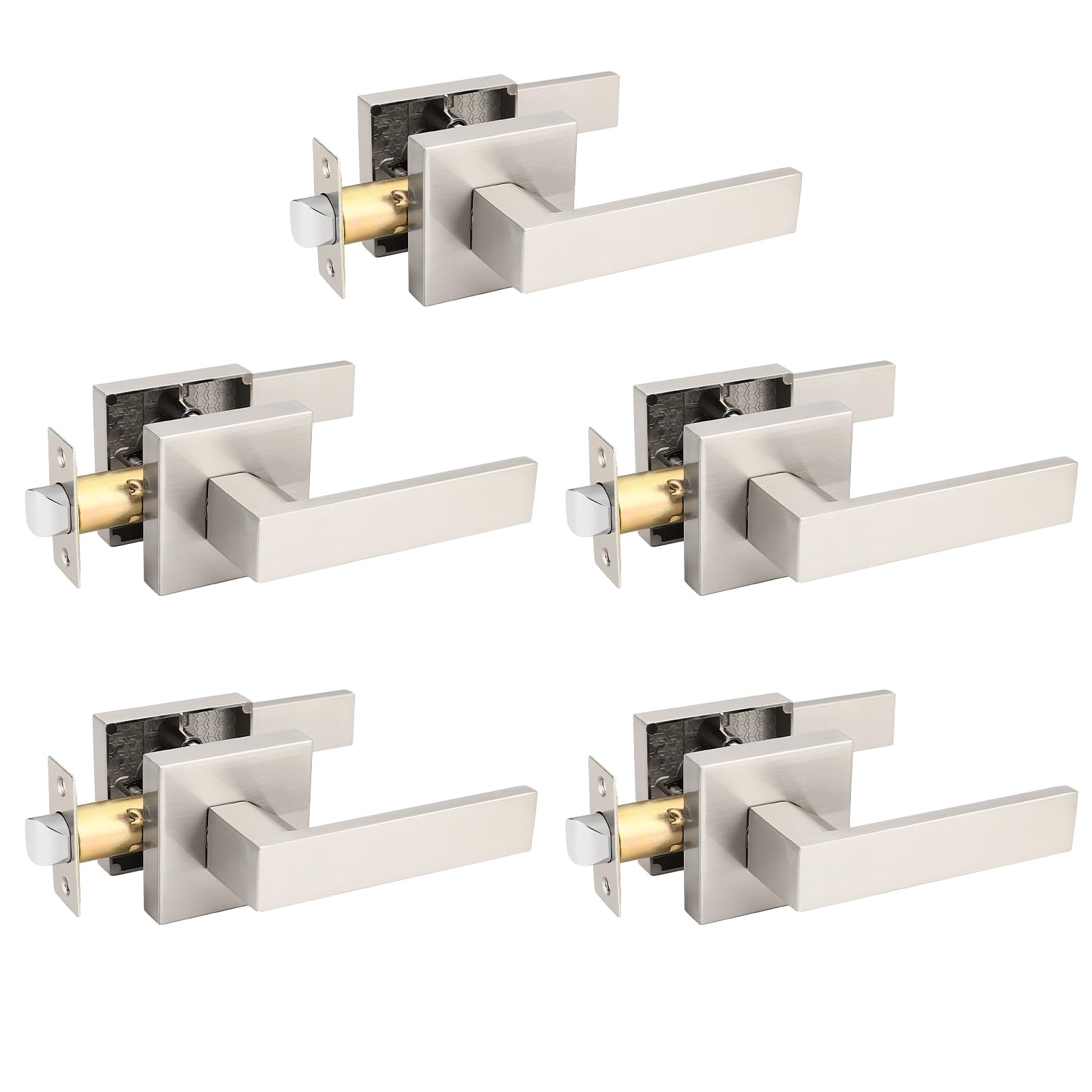 Gold Door Knobs - Privacy & Security -20
