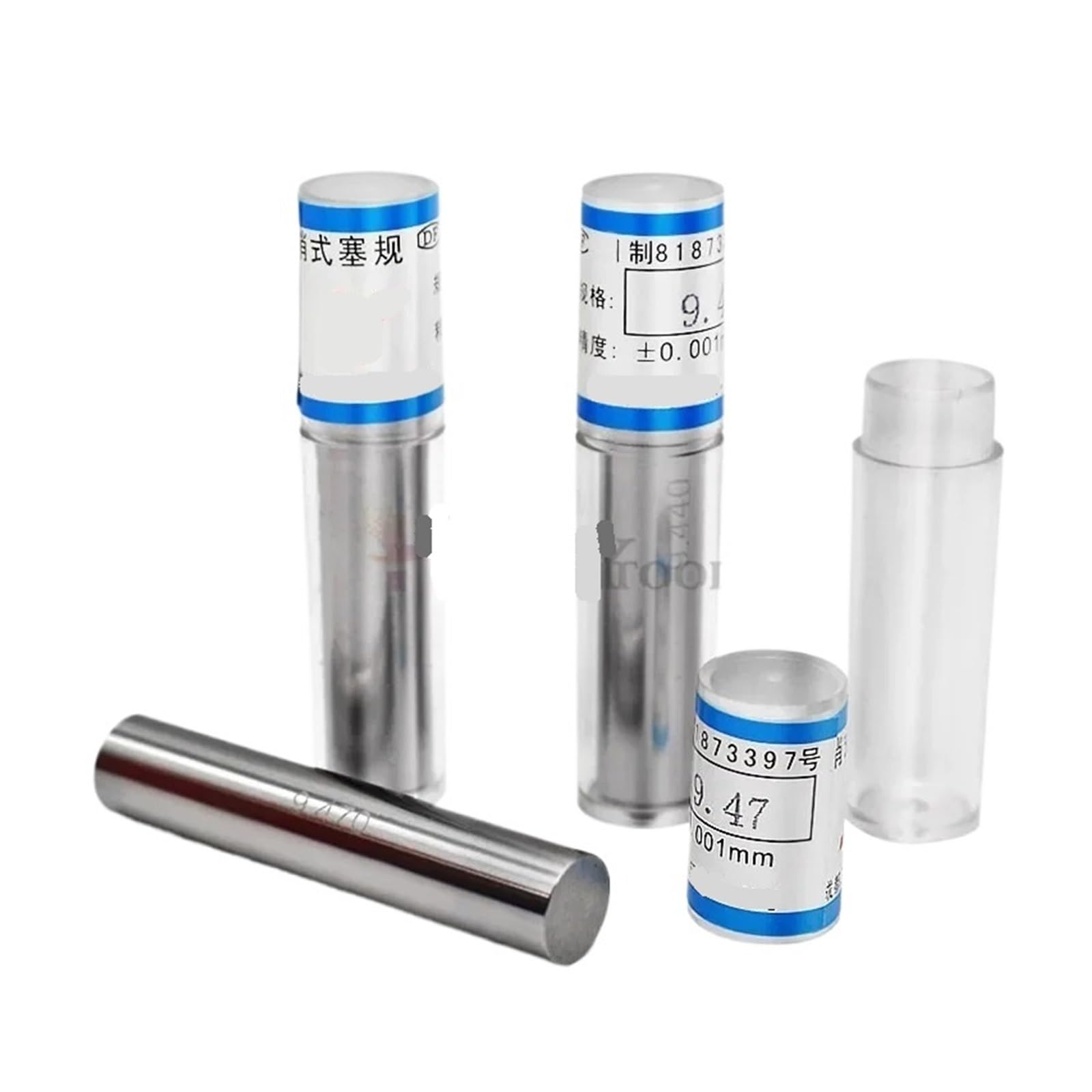 Calibro per Spine 101 pz Set Precisione Acciaio 0,01 mm 1,00-10 mm