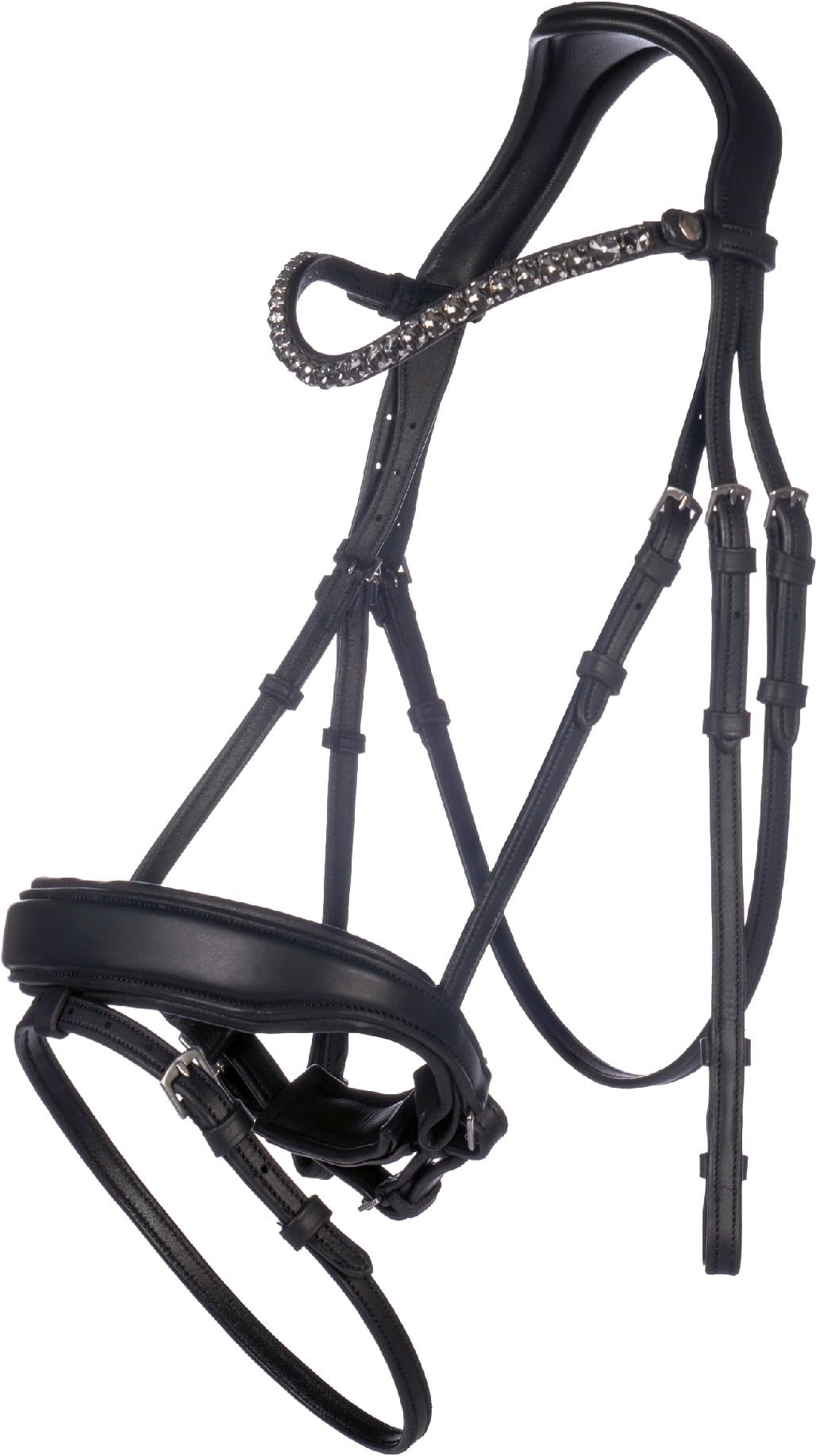 HKM Livigno Bridle Black Cob