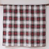 Levtex home Thatch Home Spencer Plaid Spencer Kołdra w kratę - King - Standard - Kołdra (276 x 233 cm) - Dwustronna - Bawełna/Poliester